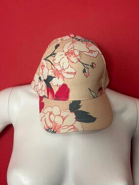 Roxy / Netrual coloured floral  baseball hat